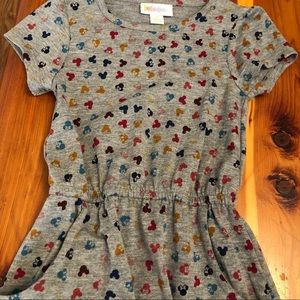 LLR Mae in rainbow Minnie faces